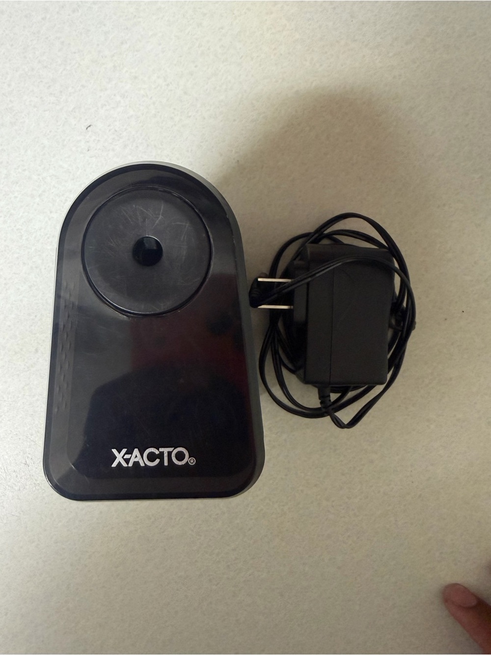 X-ACTO Electric Pencil Sharpener Electric Model 1818XX MPN 1818XX Black